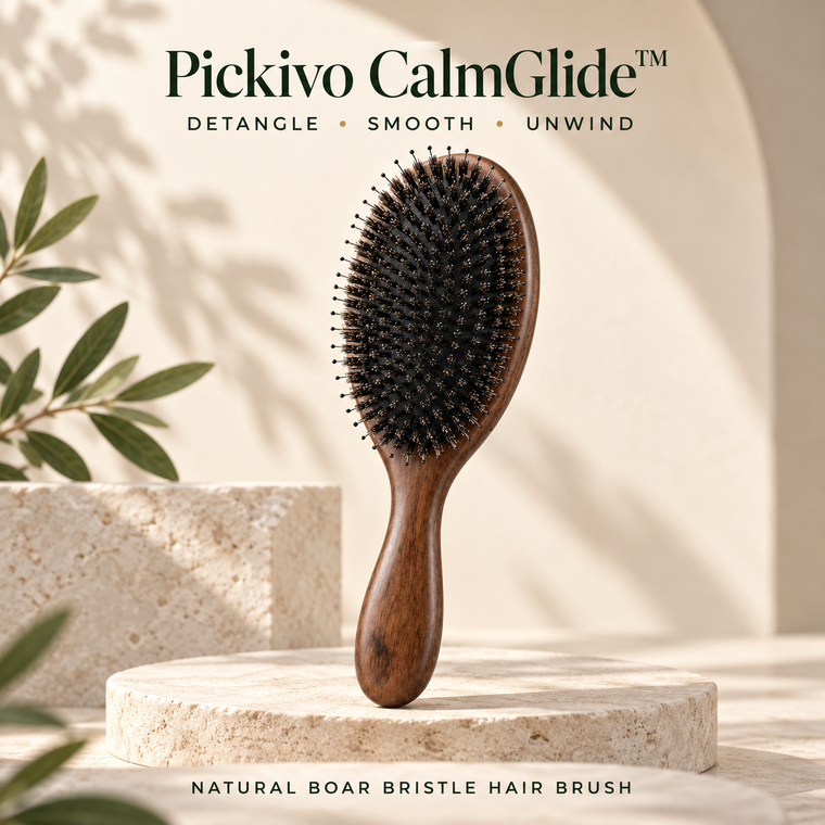 Pickivo CalmGlide™ Hair Brush