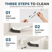 Extendable Long Handle Scrub Brush