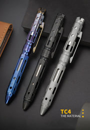 Titanium Tactical Bolt-Action Pen