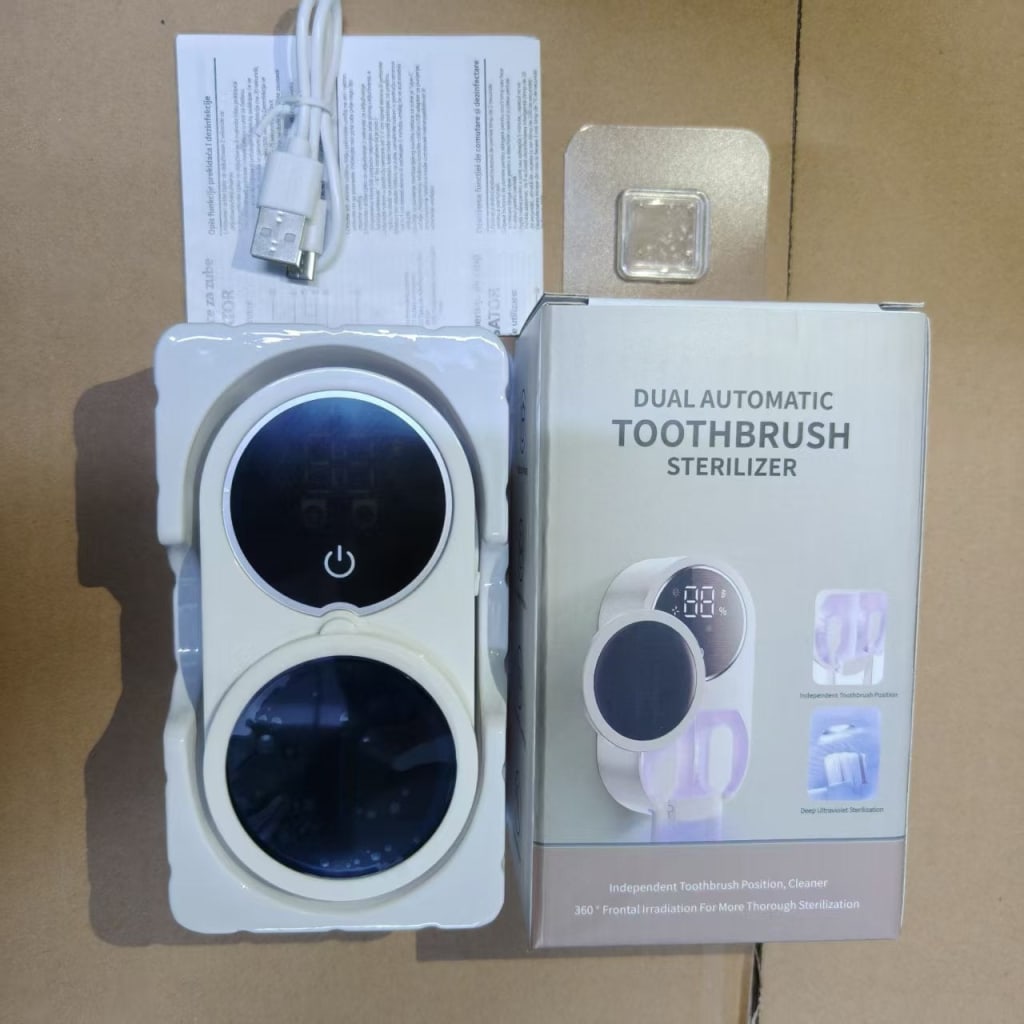 Dual Automatic Toothbrush Sterilizer