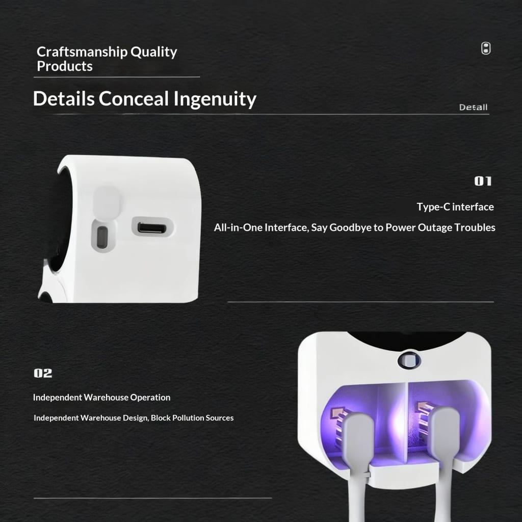 Dual Automatic Toothbrush Sterilizer
