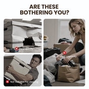 Common storage problems: flimsy boxes, not suitable for moving, not enough capacity